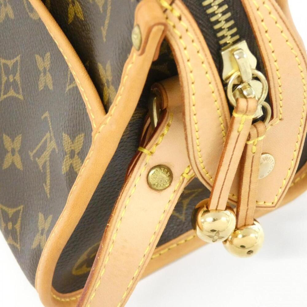 LOUIS VUITTON Authentic Brown Monogram Shoulder Bag - Picture 3 of 8